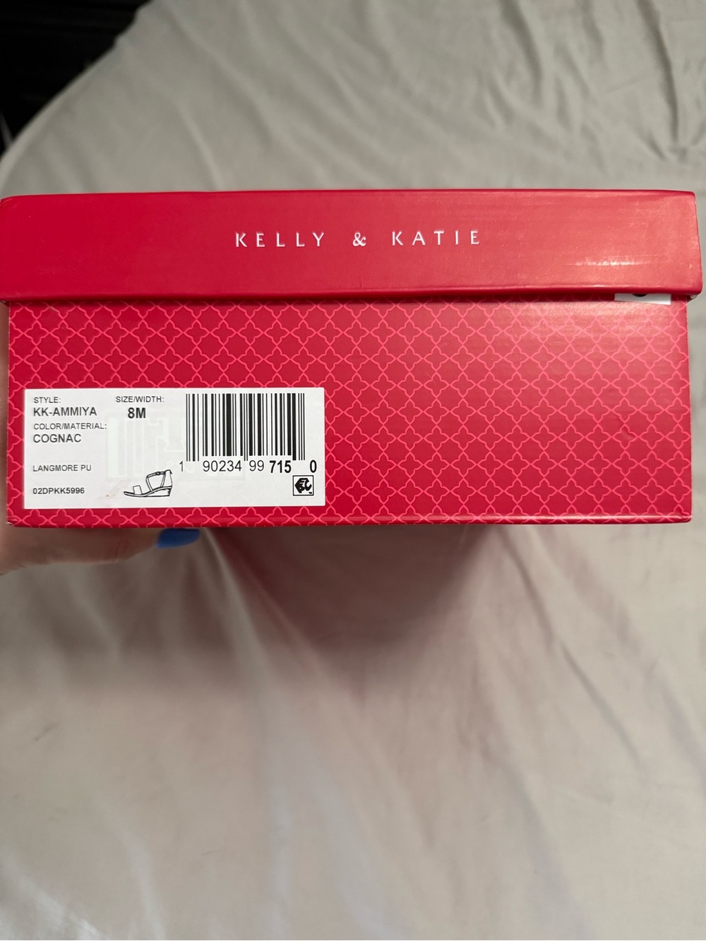NWT Kelly & Katie’s Women’s Tan Strappy Wedge Sandals - Picture 2 of 7